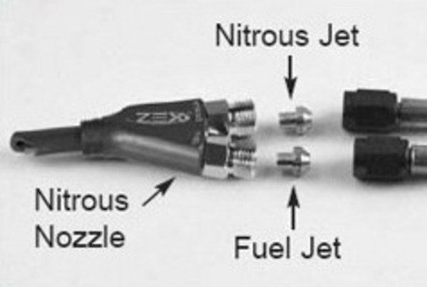 nitrous oxide tuning nozzle
