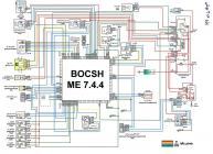 Схема me. Bosch me7.4.5 схема. Bosch me7.4.5 распиновка. Bosch me7.4.4 распиновка. Распиновка бош 7.4.4.